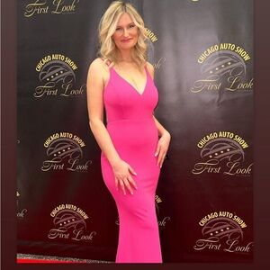 Lulus Pink Gala dress